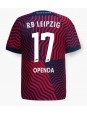 RB Leipzig Lois Openda #17 Venkovní Dres 2023-24 Krátký Rukáv